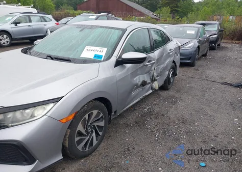 2018 Honda Civic Lx from USA, damaged, VIN SHHFK7H20JU407899